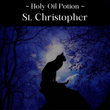 Holy Oil Potions - St. Christopher