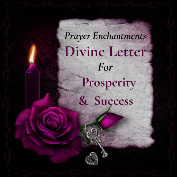 Prosperity & Success - Divine Letter, Money, Career Success, Prayer, Catholic, Prayer Letter, Holy Letter, Money Ritual, Money Spell, Job